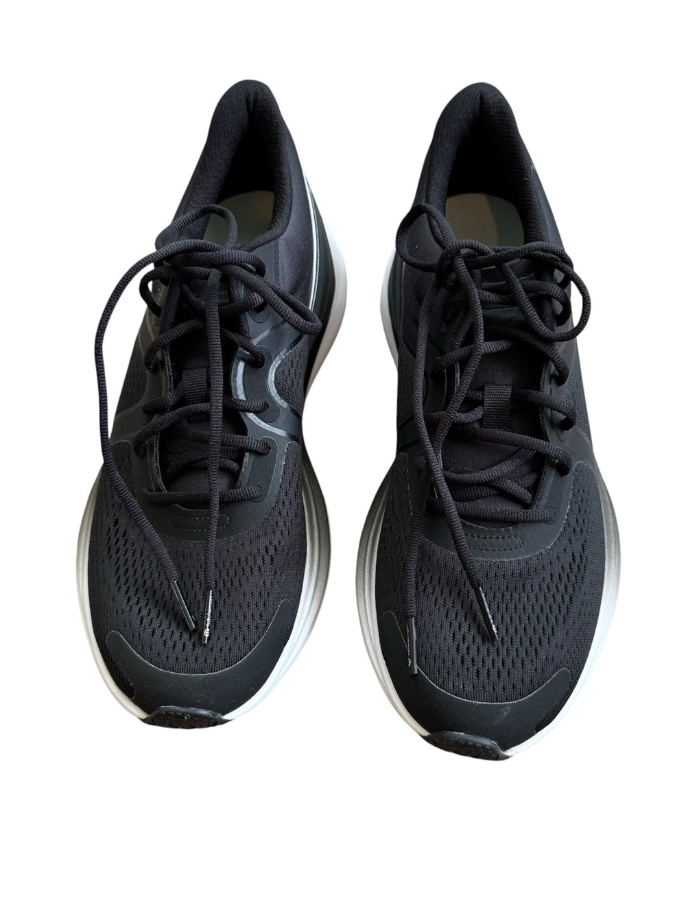 Lululemon Blissfeel Running Shoe Black White Women’s Sz 8.5 New W/out Box